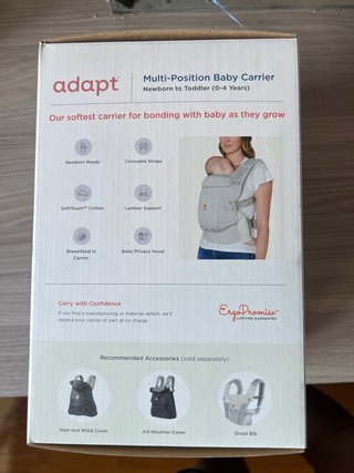 Mochila Ergobaby Adapt Algodón Suave