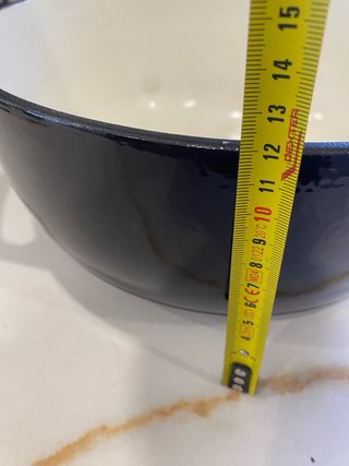 Olla hierro fundido negra