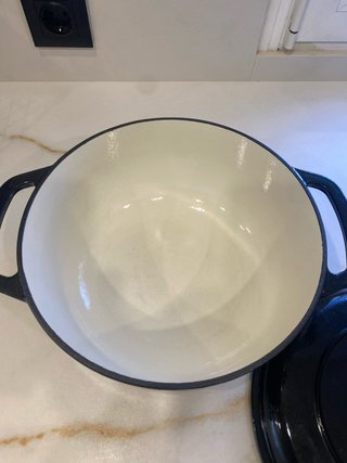 Olla hierro fundido negra