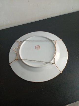 Plato antiguo porcelana Macao China