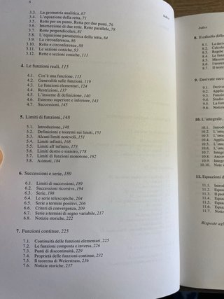 Elementi di analisi matematica