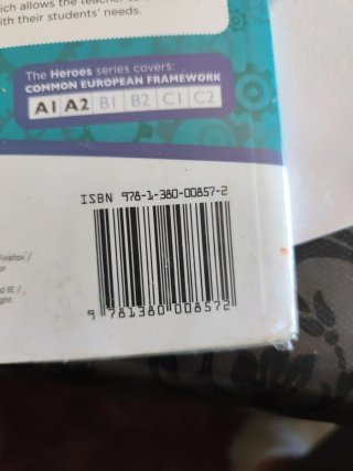 Libro inglés Héroes 6° primaria