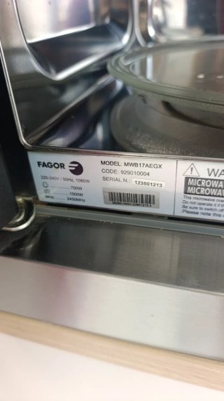 Microondas Encastrable Fagor