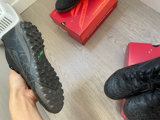 Botas de fútbol Multitacos Skechers Negros