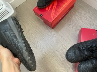 Botas de fútbol Multitacos Skechers Negros