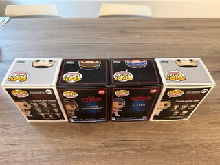 Funko Pop Stranger Things 4 pezzi