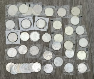 Lote de monedas 12 euro 18 gramos de PLATA 925