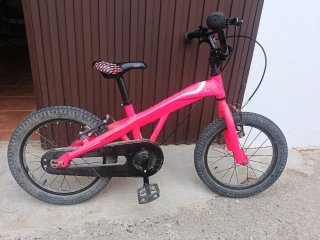 Bicicleta monti niña