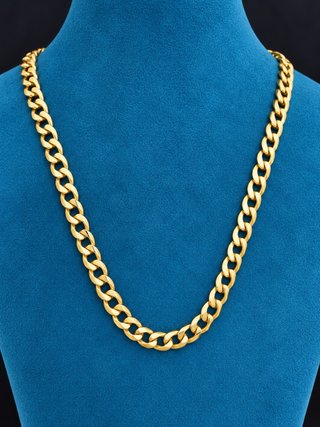 Cadena de oro estilo cubano