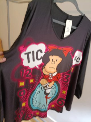 Camiseta Mafalda manga larga