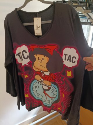 Camiseta Mafalda manga larga