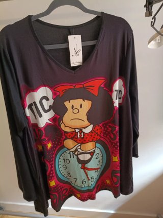 Camiseta Mafalda manga larga