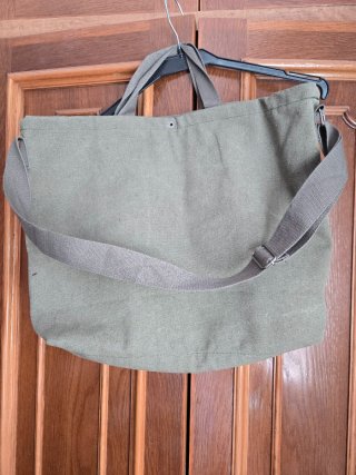 Bolso Tote Lona Verde Oliva
