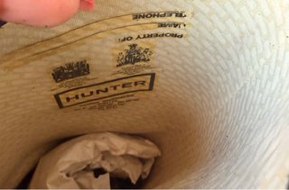 Botas de agua Hunter Edición Limitada
