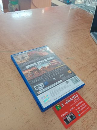 JUEGO PS2 GTA SAN ANDREAS