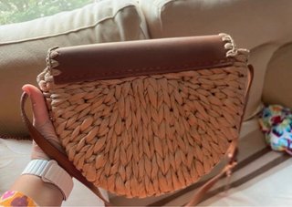 Bolso de paja Mustang