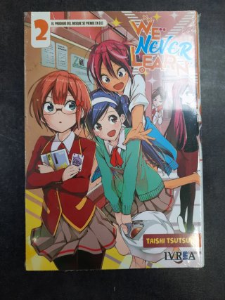 Manga we never learn tomos del 1 al 5 español