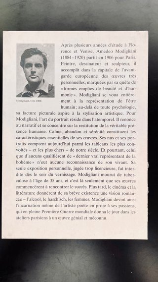 Postales antiguas Modigliani