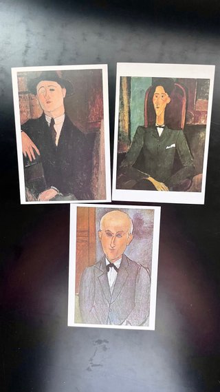 Postales antiguas Modigliani