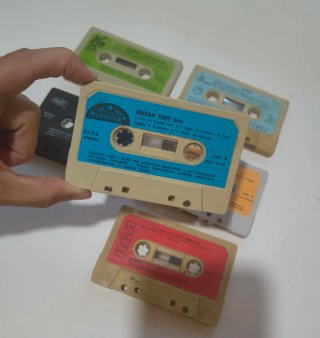 6 Musicassette Originali Senza Custodia