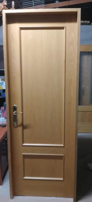 Puertas de roble con marcos