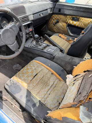 Porsche 924 Restaurar Papeles Francia