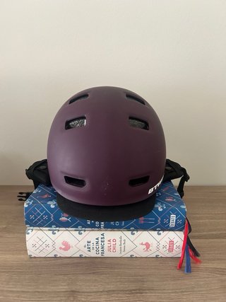 Casco B'Twin Morado