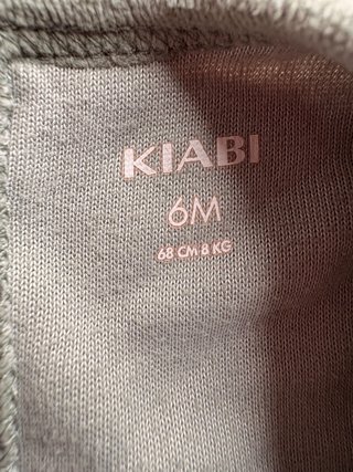 Pijamas bebé niño Kiabi de terciopelo