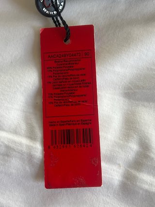 Cinturón Carolina Herrera rayas azul y rojo