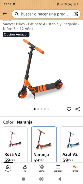 Patinete infantil