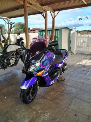 Yamaha Tmax 500 Maxi Scooter inyección