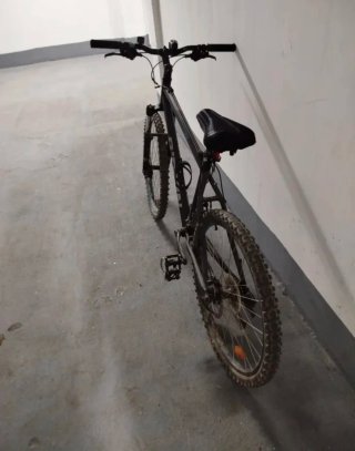 Bicicleta de Montaña Negra