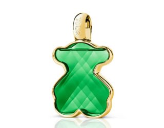 Colgante Tous Oso Verde y Dorado