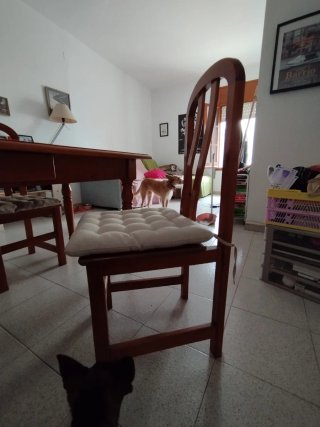Mesa comedor madera + 4 sillas
