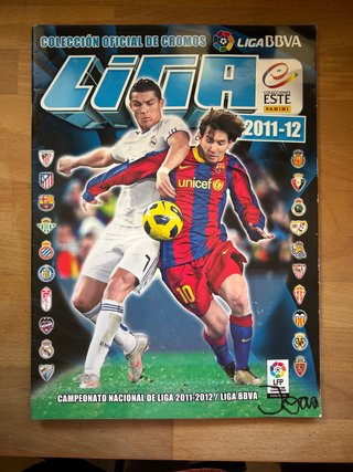Álbum Panini Liga BBVA 2011-12 Casi Completo