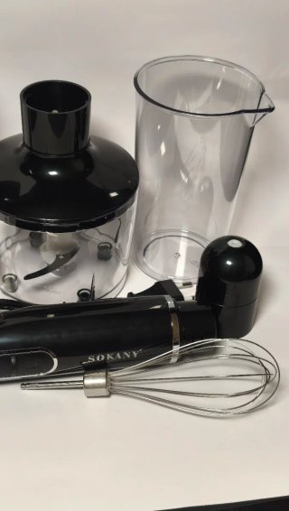 Batidora de Mano SOKANY 4 en 1 400W con Picadora