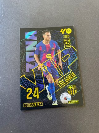 Carta Eric Garcia Zona VIP Power Megacracks 2026/2