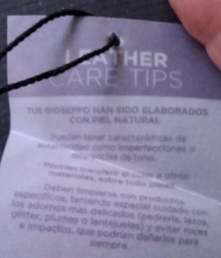Manoletinas negras Gioseppo caladas T40