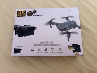 Dron plegable SmartW8 con doble cámara 4k Ultra Hd