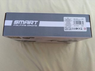 Dron plegable SmartW8 con doble cámara 4k Ultra Hd