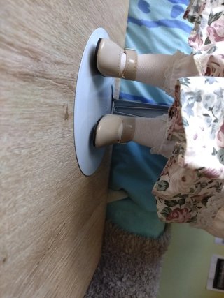 Muñeca Porcelana Vintage Vestido Floral