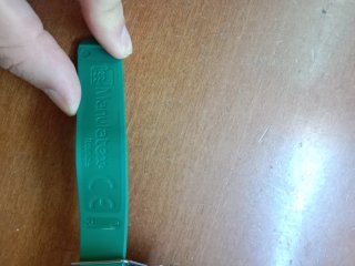 Guante Malla Verde Broche Talla 1/XS ambidiestro