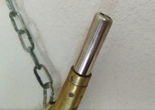 Corneta de señales antigua de latón (también conoc