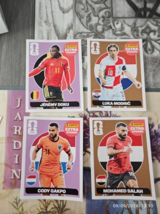 Cromos Panini Extra Stickers FIFA