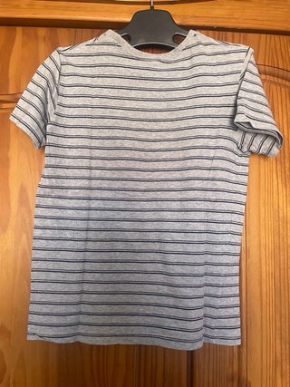 Camiseta United Colors of Benetton Rayas Grises