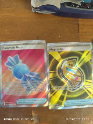 8 Cartas Entrenador SR Pokémon