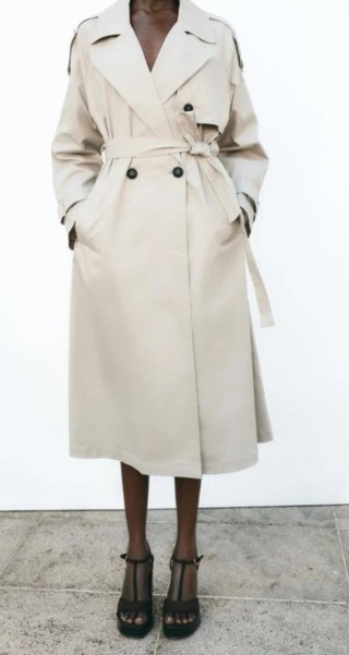Trench Zara Beige