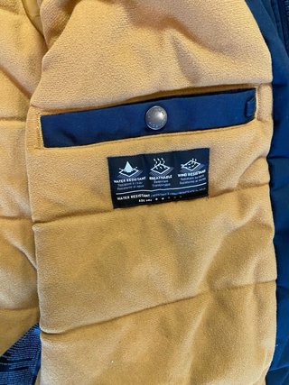 Chaqueta Abrigo Volcom Talla M Azul oscuro
