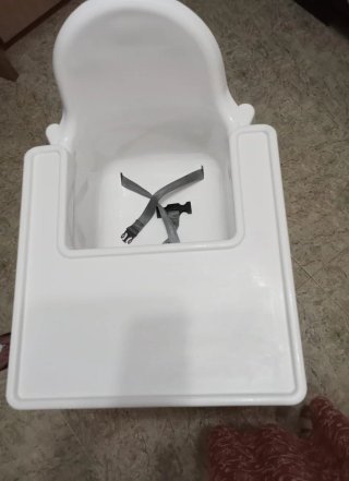 Trona IKEA blanca