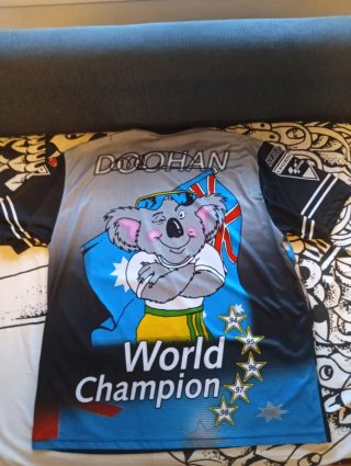 Camiseta Michael Doohan Honda Campeonatos